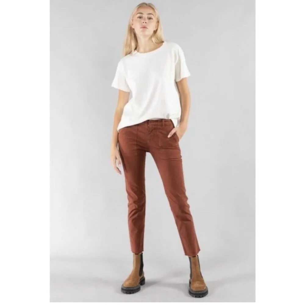 Nili Lotan Jenna Pants in Henna color, size 4